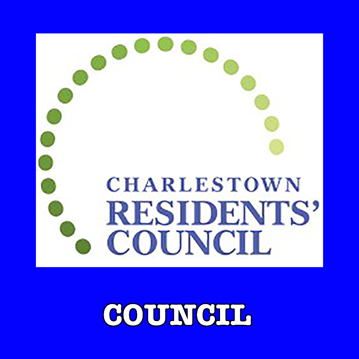 Charlestown Residents' Council Information including images of Council Members